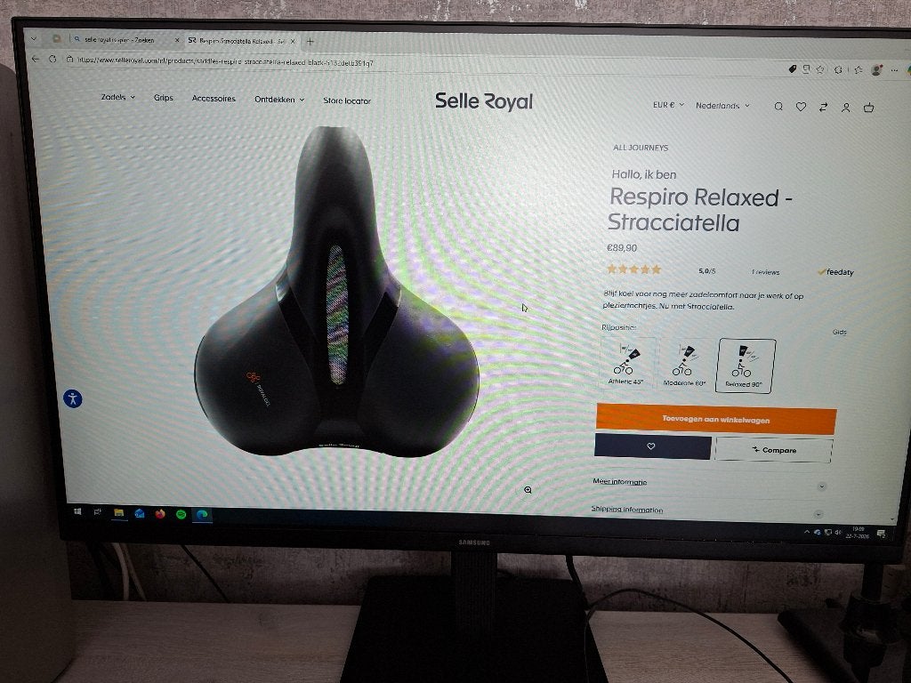 fietszadel selle royal, Ophalen, Overige materialen, Nieuw, Bakfiets