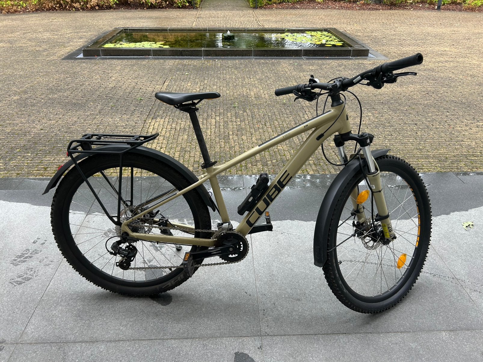 Cube AIM mountainbike - tiener - zeer goede staat, Hardtail, Heren, Zo goed als nieuw, Schijfrem