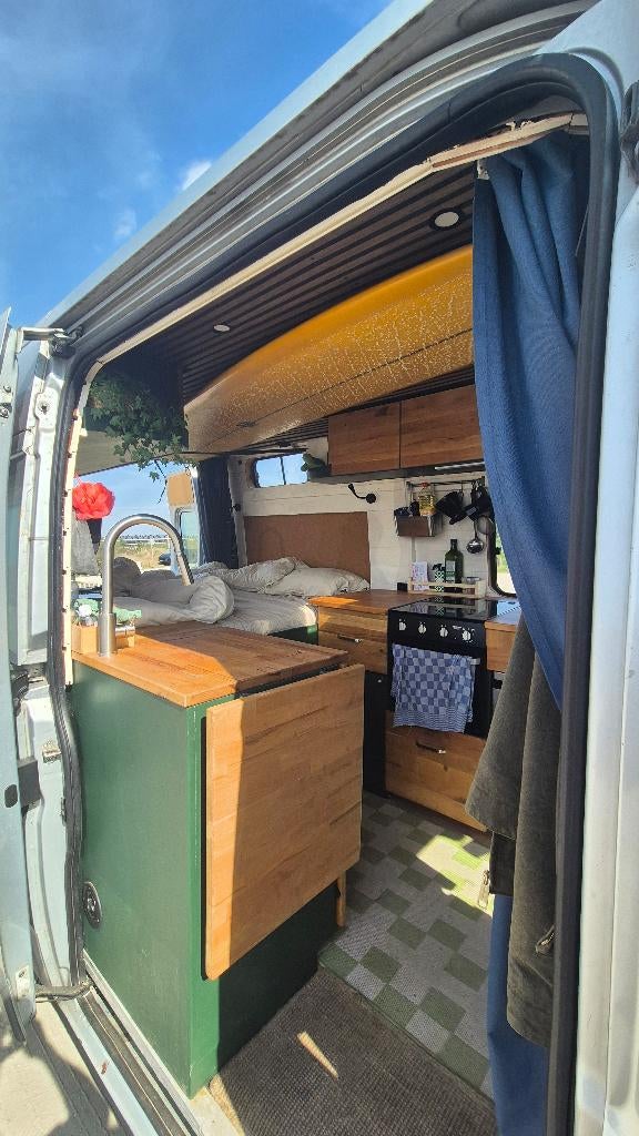 Citroen Jumper HD 3.0 Campervan, Caravans en Kamperen, Mobilhomes, Buscamper of Camperbus, Particulier, Koelkast, Overige merken