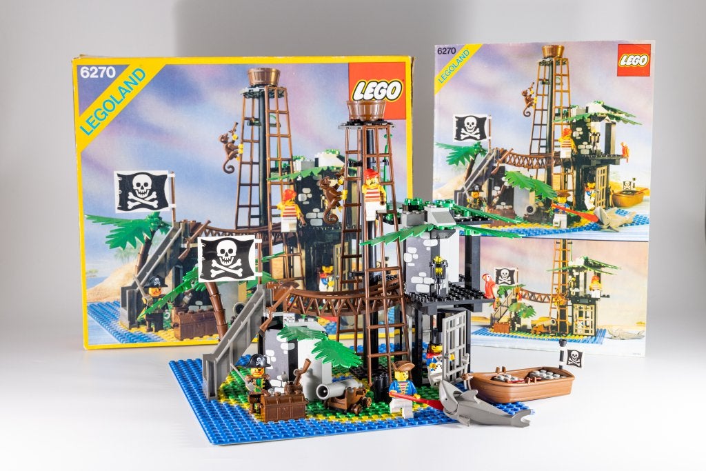 LEGO 6270 Les pirates de l'île interdite 100 % complet, Enlèvement ou Envoi, Lego, Ensemble complet, Pirates