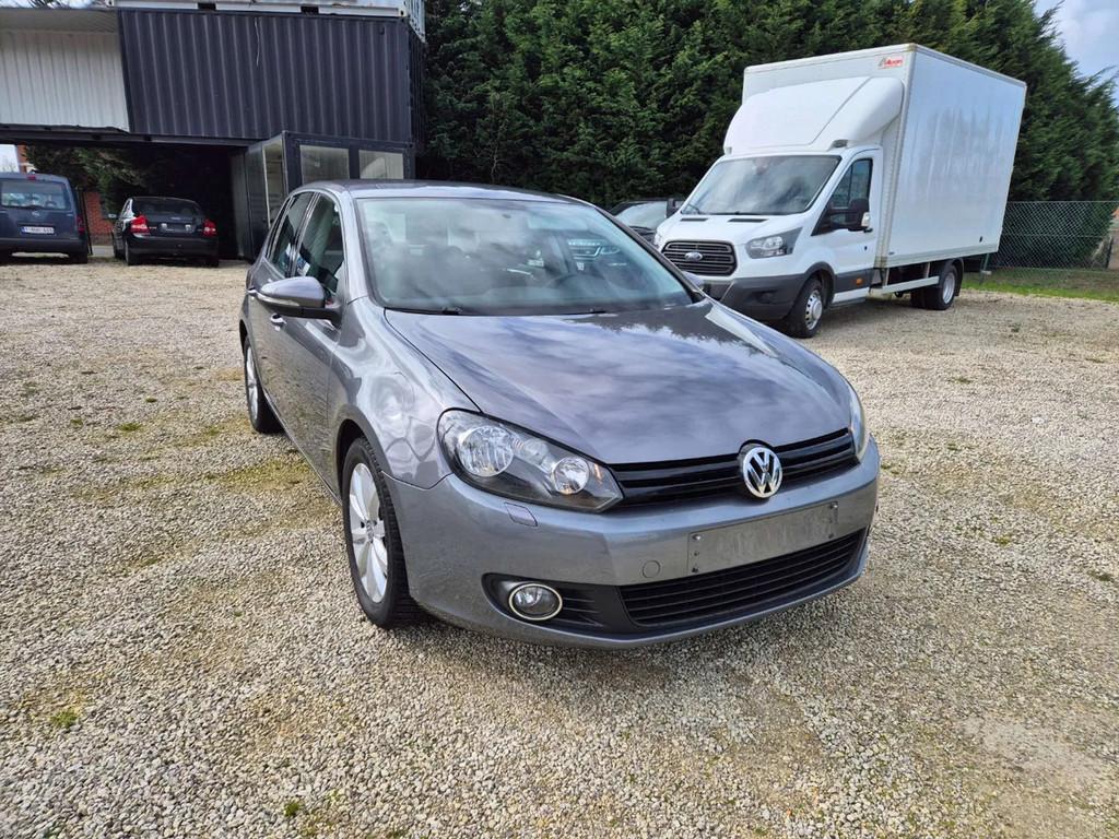 Volkswagen Golf Golf 1.4i - Android/apple / Airco / Alu, Auto's, Euro 5, Stof, Gebruikt, Zwart
