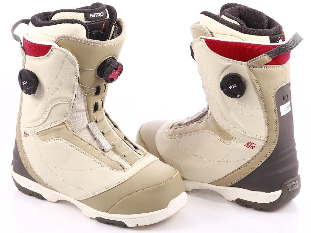 Bottes de snowboard 42.5 EU pour femmes NITRO CYPRESS BOA, Envoi, Utilisé, Chaussures