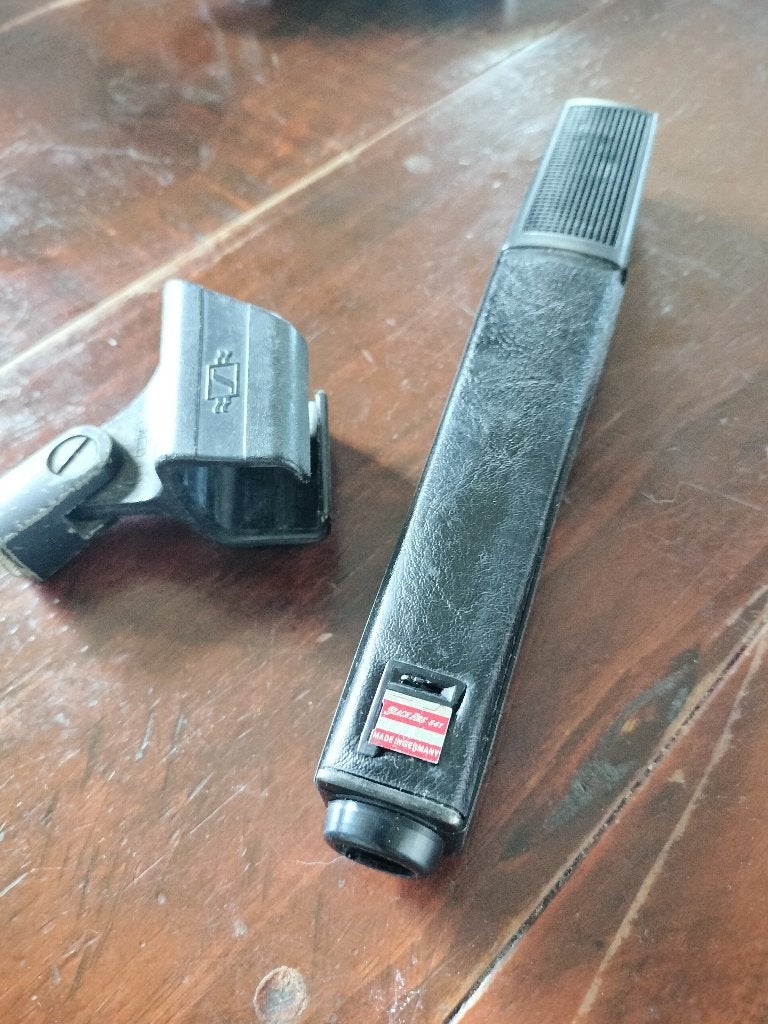 2 micros MD441, Muziek en Instrumenten, Ophalen, Gebruikt, Studiomicrofoon
