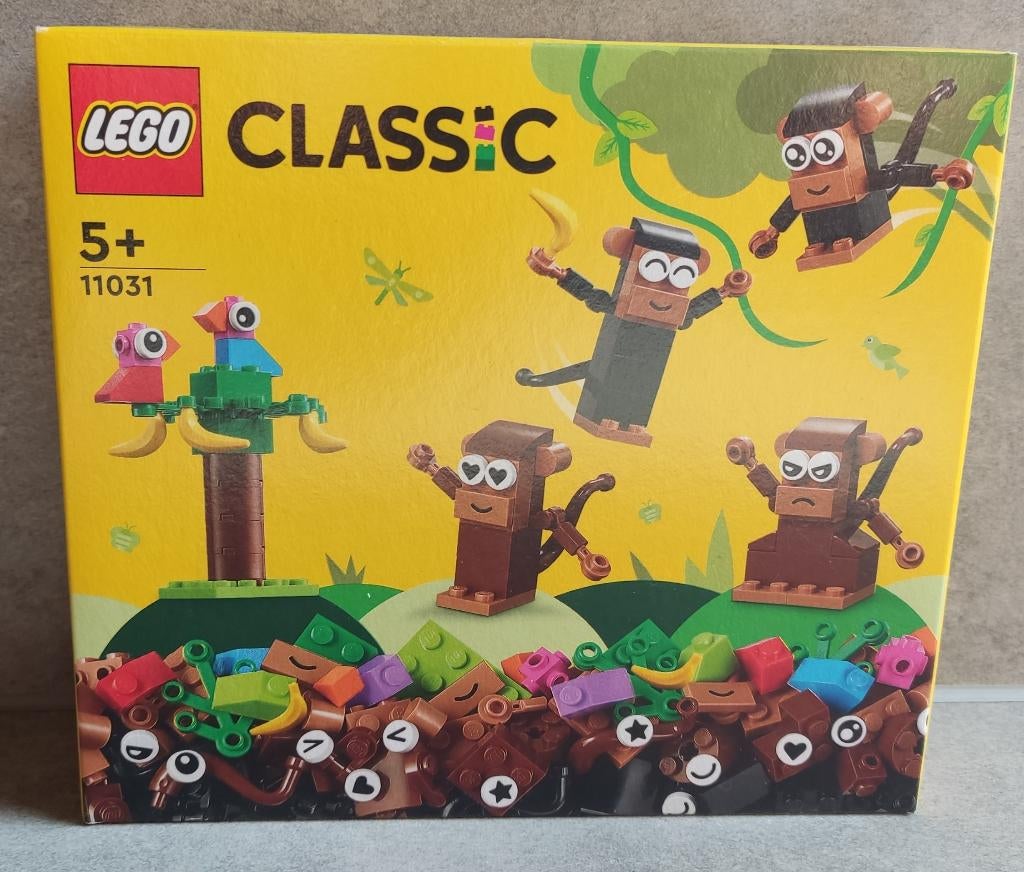 lego classic 11031 creatief spelen met apen, Enlèvement ou Envoi, Neuf, Ensemble complet, Lego