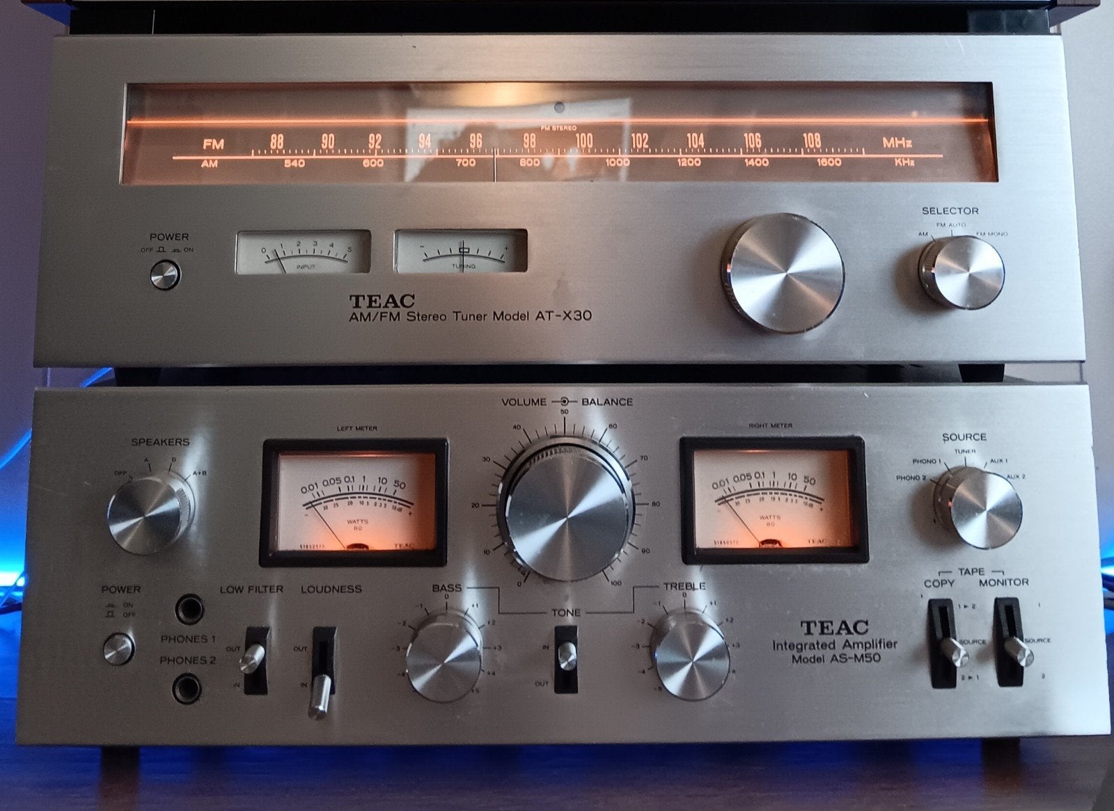 TEAC VINTAGE setje, TV, Hi-fi & Vidéo, Enlèvement