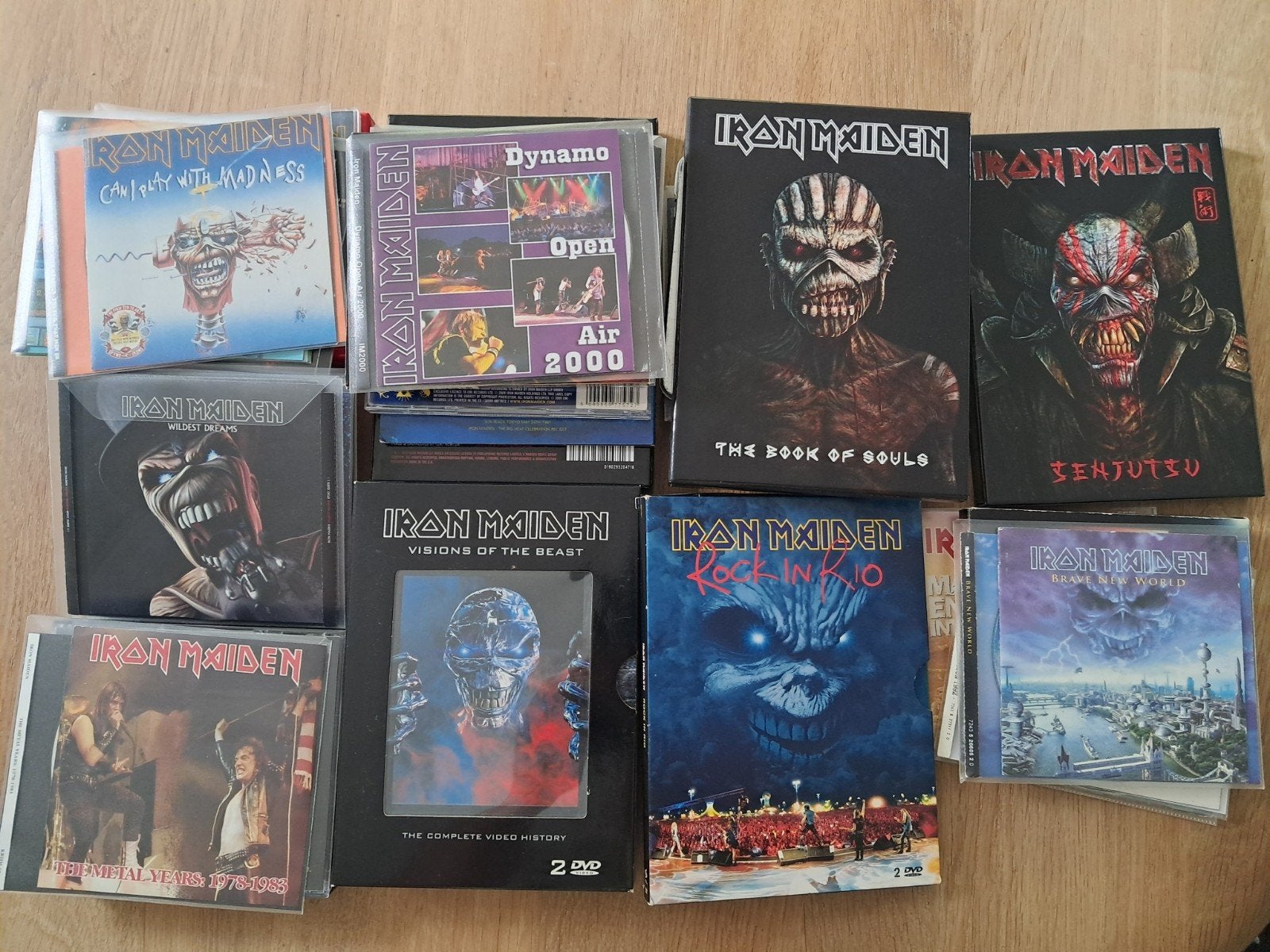 IRON MAIDEN, Cd's en Dvd's, Ophalen of Verzenden, Metal, Album