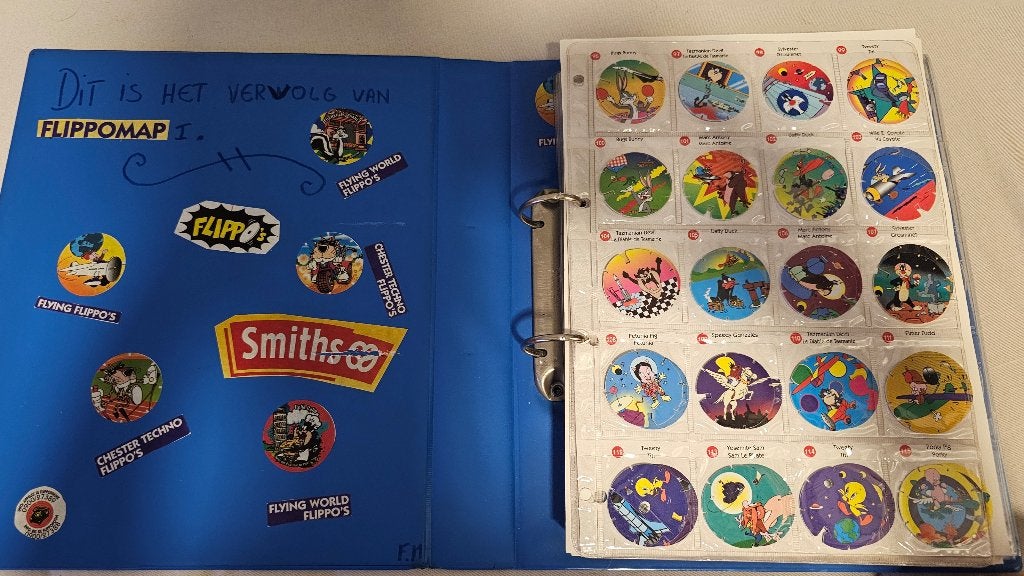 Grote flippo verzameling, Collections, Flippos, Collection, Adventure, Chester Cheetos, Flying, Looney Tunes, Time, World, Enlèvement ou Envoi