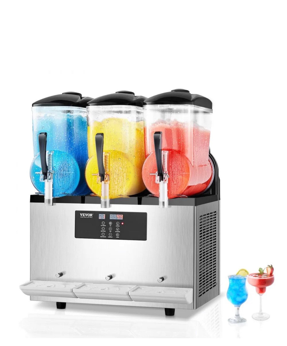 Granita-machine, Ophalen