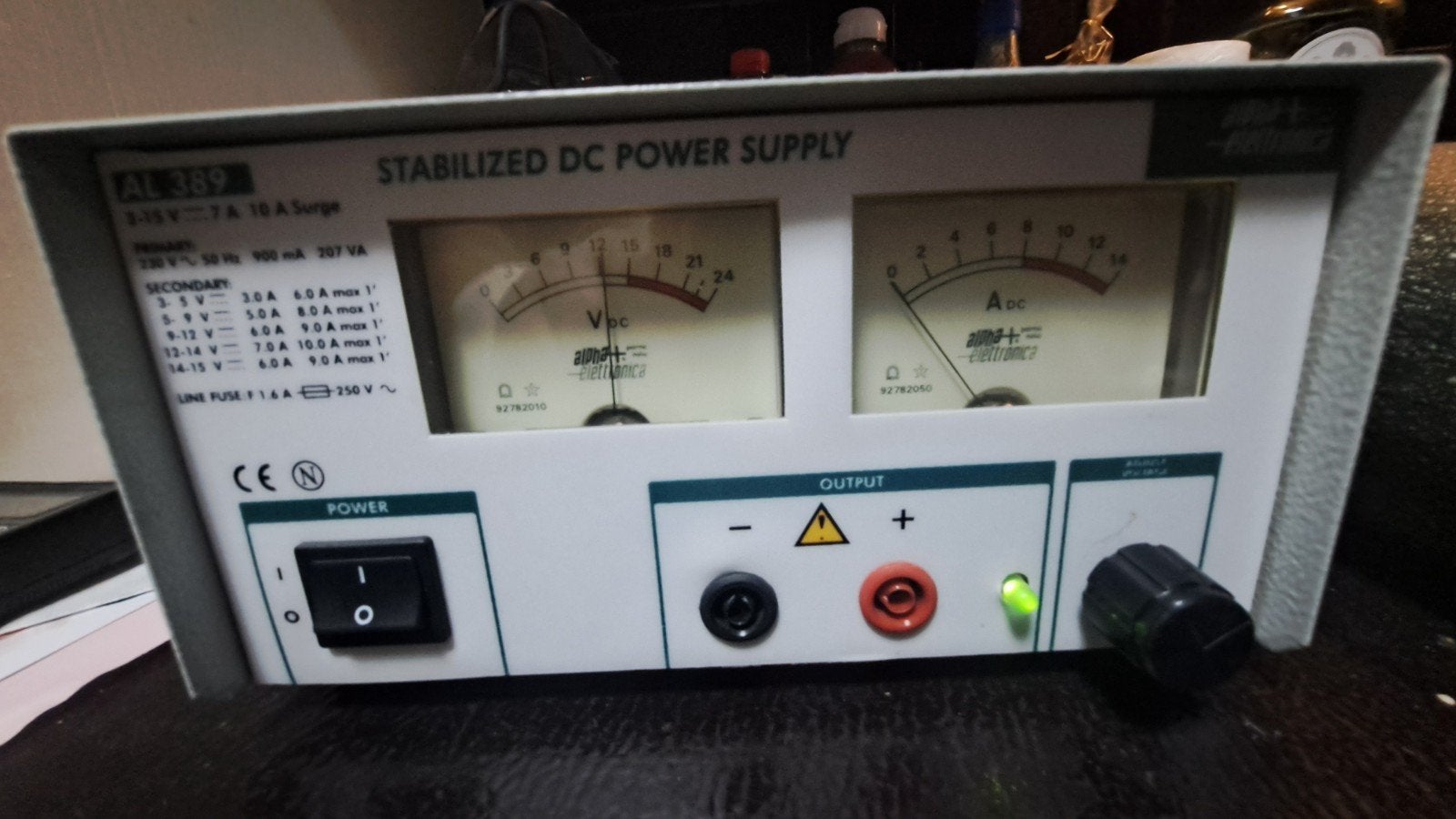 Gestabiliseerde labvoeding, Ophalen