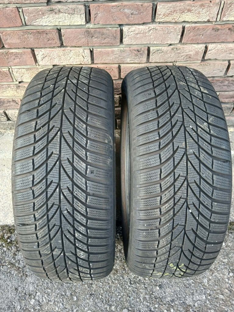 2 WINTERBANDEN MAAT 235/55 R18, 18 inch, Gebruikt, Winterbanden, 235 mm