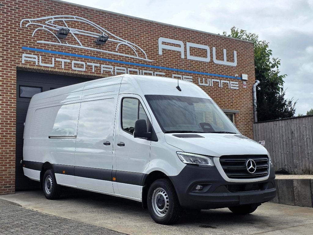 Mercedes Sprinter 319 - NIEUW 0KM 2026 - L4 EXTRA LANG, Auto's, Automaat, Lichtsensor, Wit, Mercedes-Benz