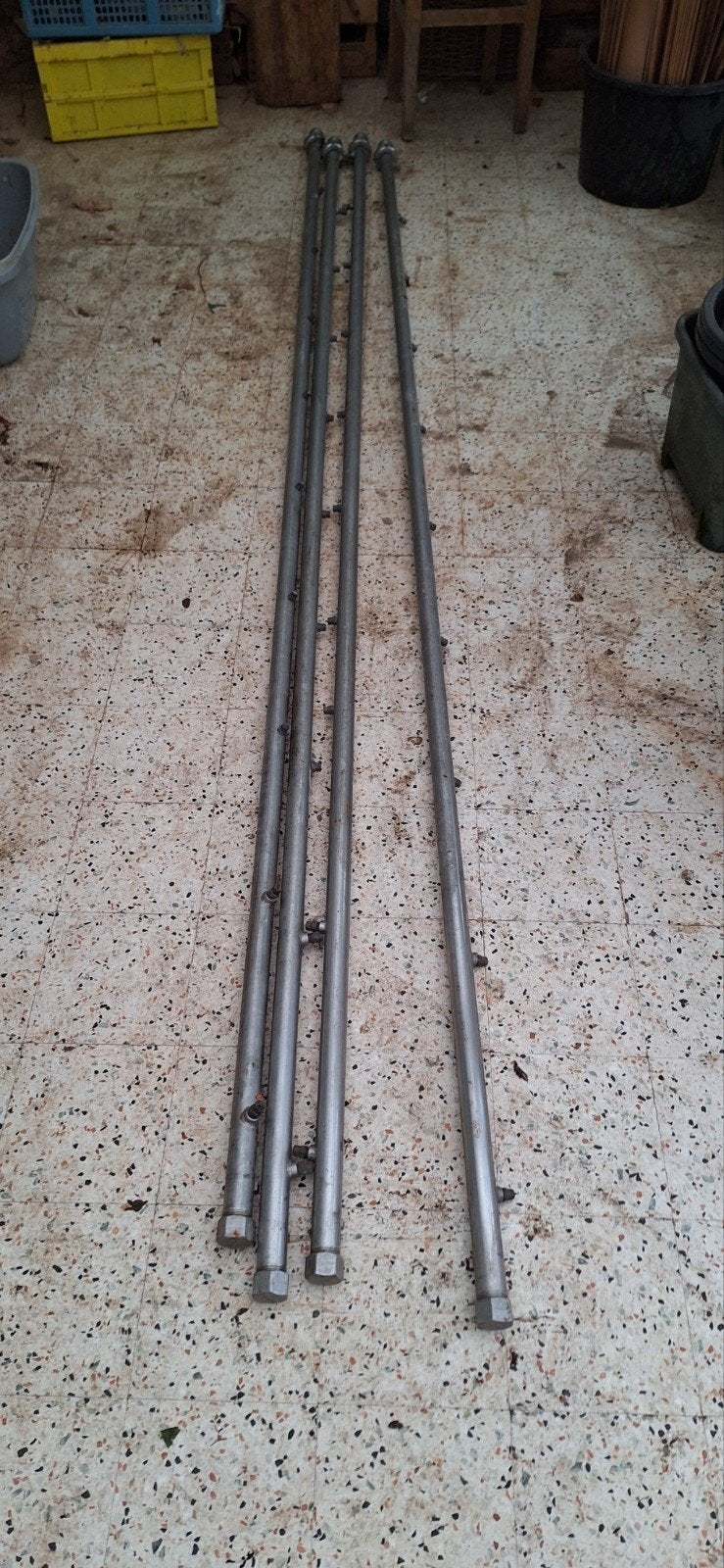 Ensemble de tubes de pulvérisation en acier inoxydable (4 x, Enlèvement