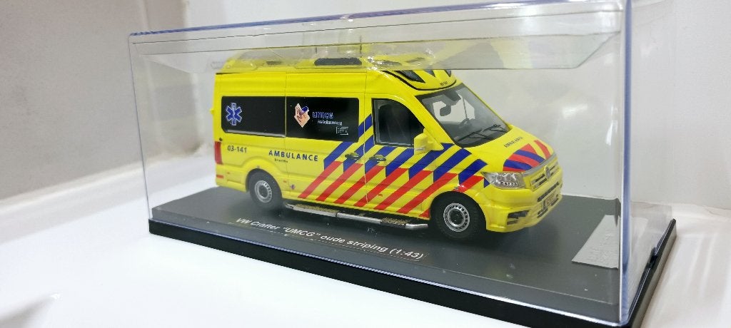 Vw Crafter 1/43 Ambulance UMCG Nederland, Ophalen of Verzenden, Nieuw