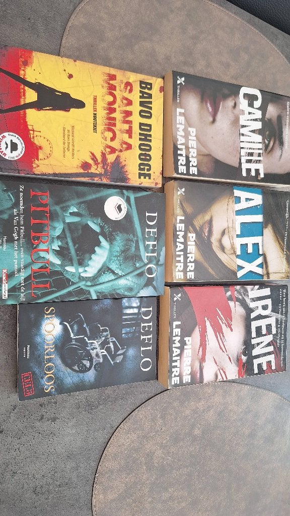 Boekenpakket (thrillers), Ophalen, Zo goed als nieuw, Pierre lemaitre