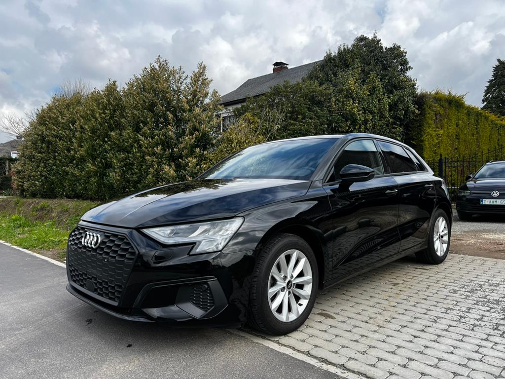 Audi A3 Sportback / 2022 / 1.0 TSI 110 Pk / 80347 Km, Stof, Zwart, 81 kW, 999 cc