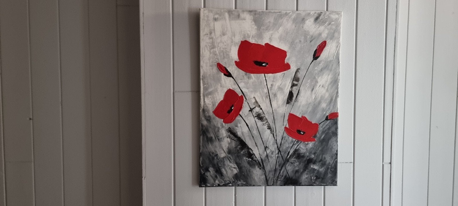 Schilderij met klaprozen, Enlèvement