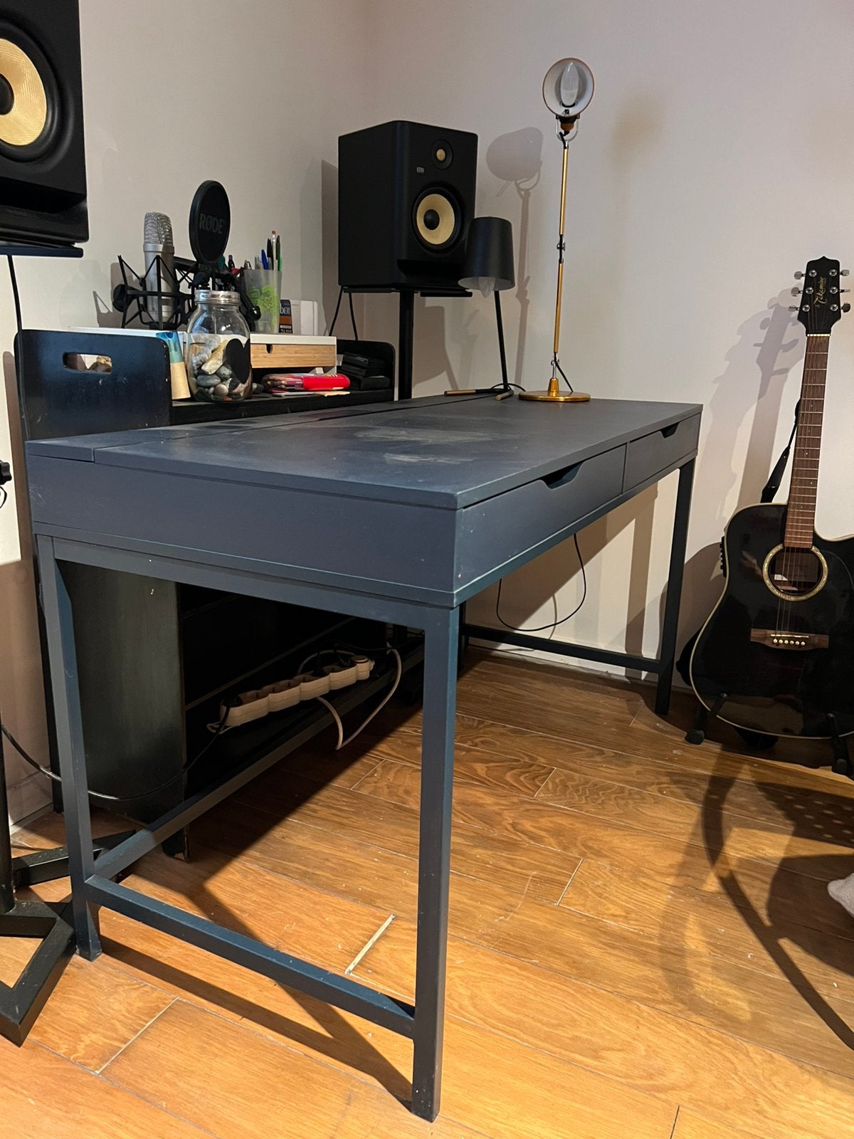 Bureau Ikea Alex, Maison & Meubles, Avec tiroirs, Bureau d'écolier, Comme neuf, Enlèvement