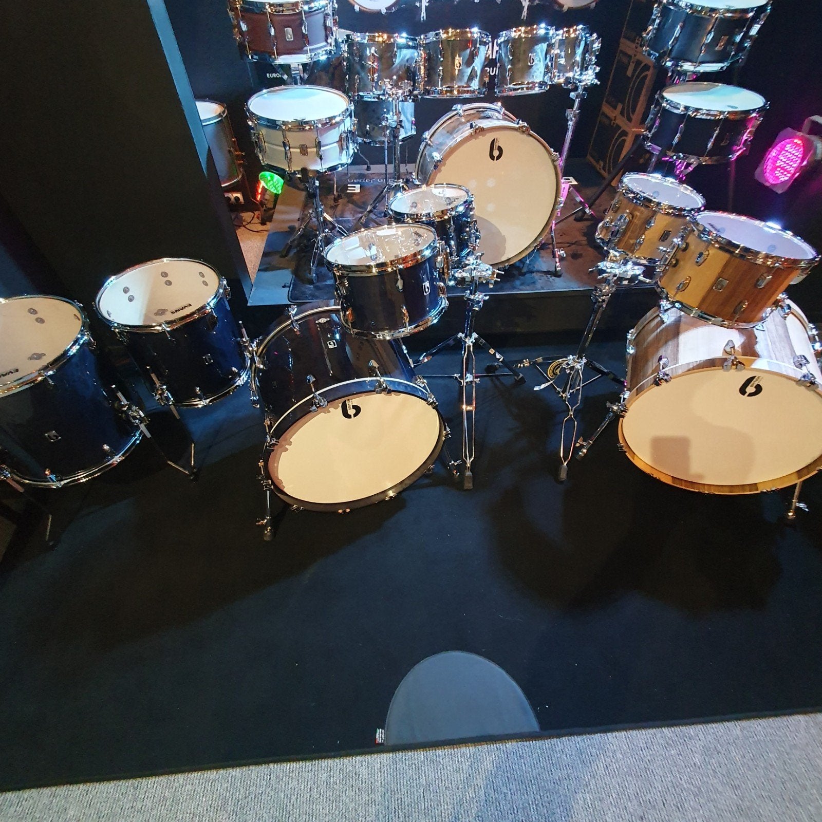 British Drum Company: zeer mooie sets en snaredrums., Ophalen of Verzenden, Nieuw, Overige merken