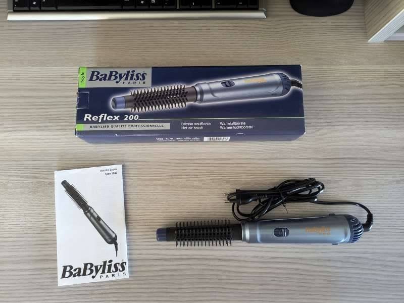 Babyliss Reflex 200 warme luchtborstel, Ophalen, Zo goed als nieuw, Haardroger