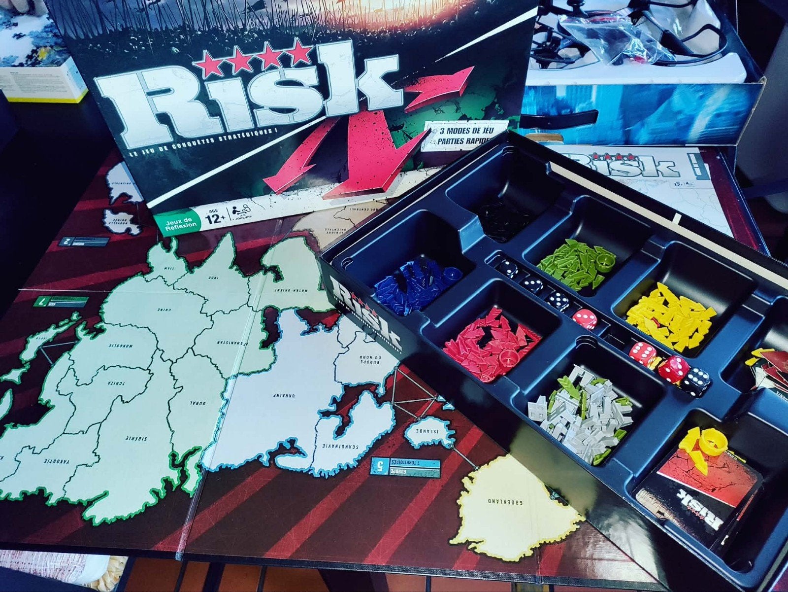 jeu de société risk, Enlèvement ou Envoi, Comme neuf