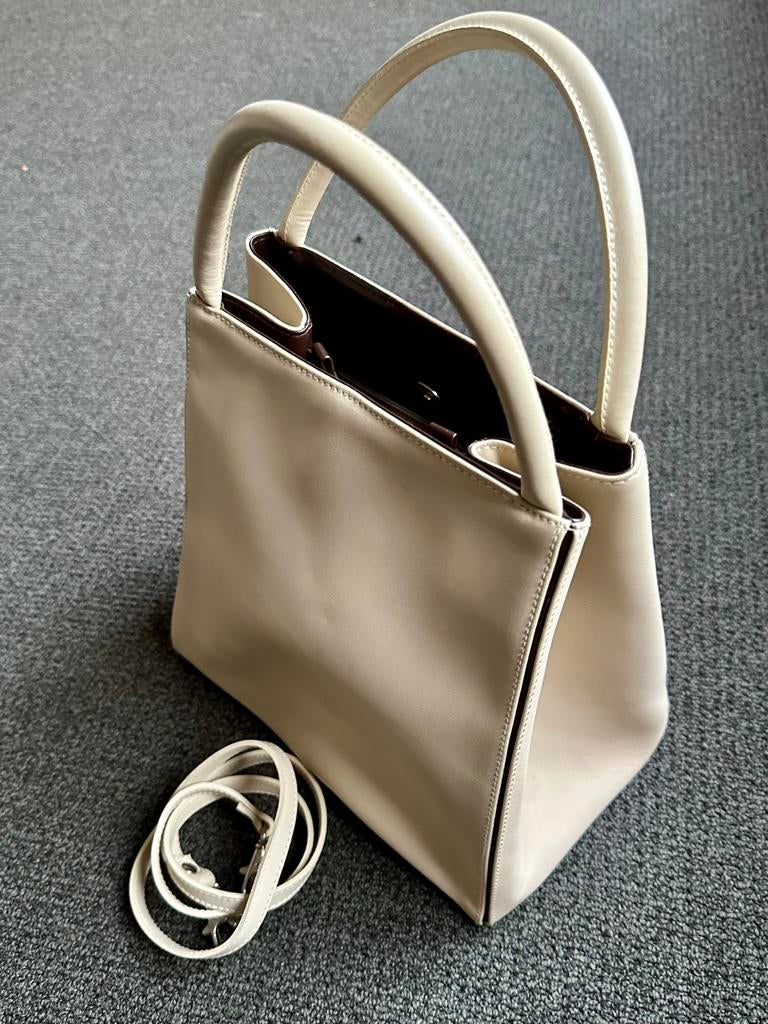 Handtas Scapa, Ophalen, Zo goed als nieuw, Beige, Handtas