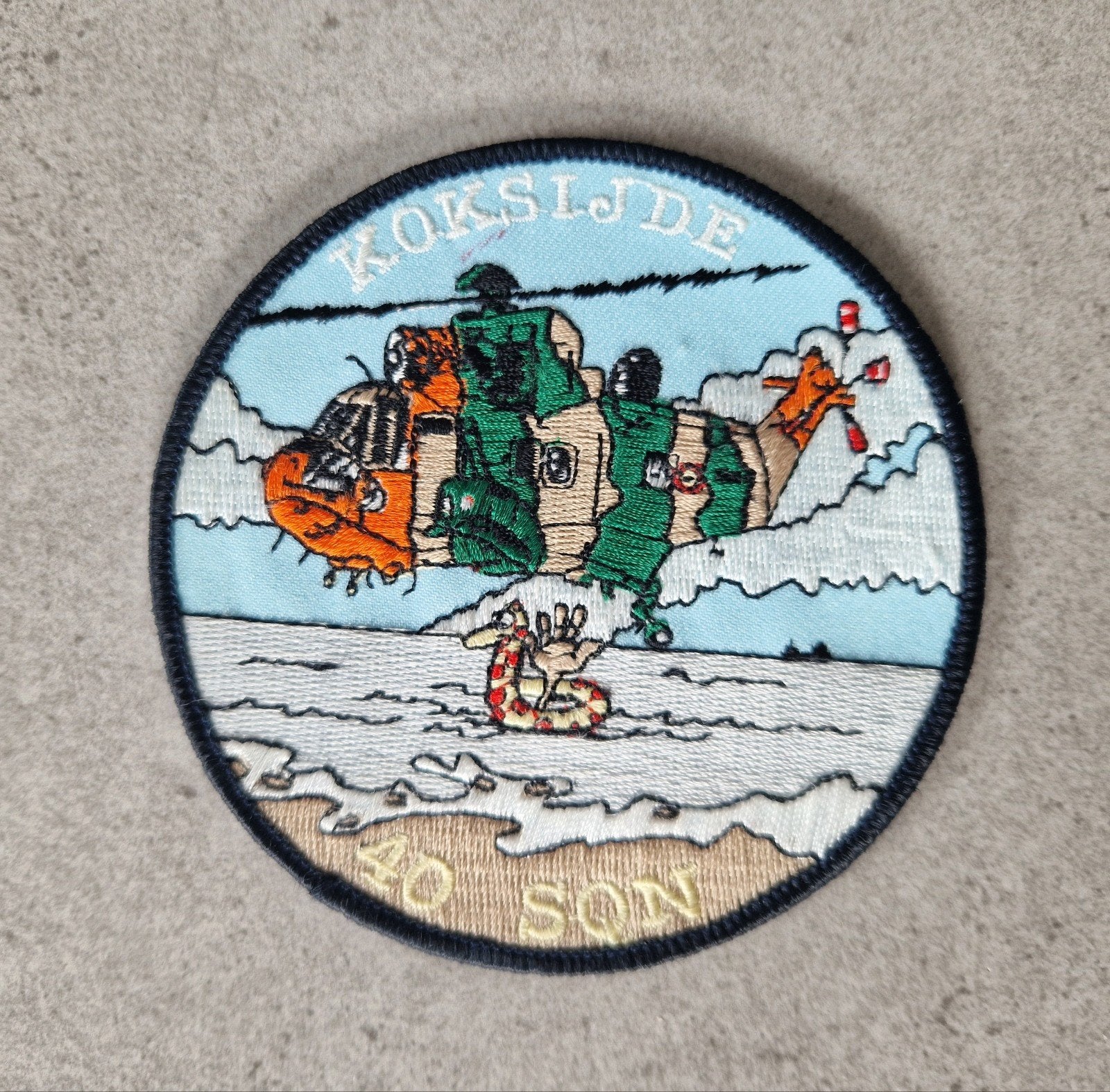 40SQN badge, Collections, Aviation, Enlèvement ou Envoi