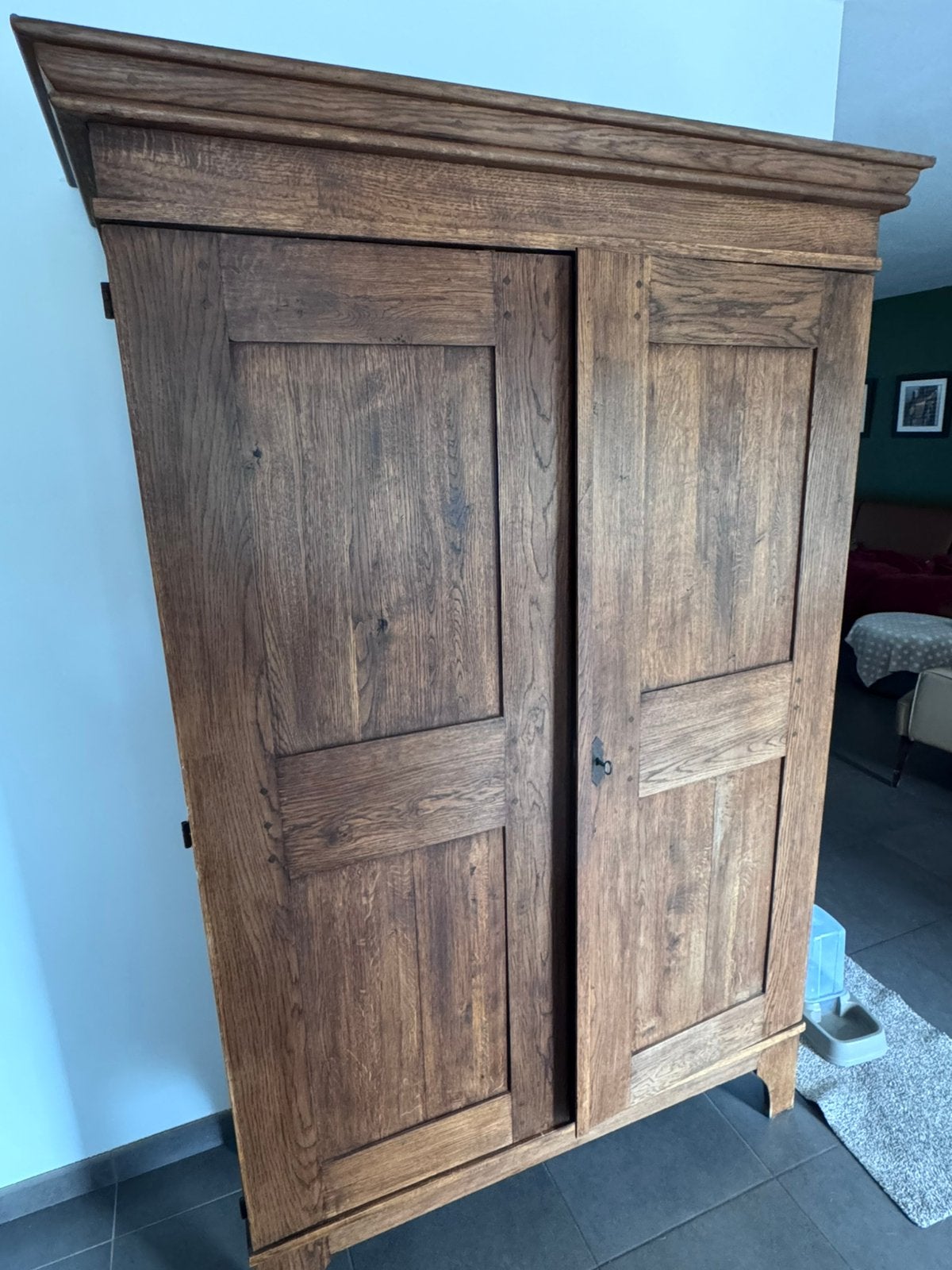 Broodkast baroquestijl, Antiquités & Art, Antiquités | Meubles | Armoires, Enlèvement