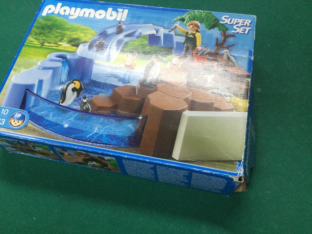 Playmobil pinguins, Ophalen