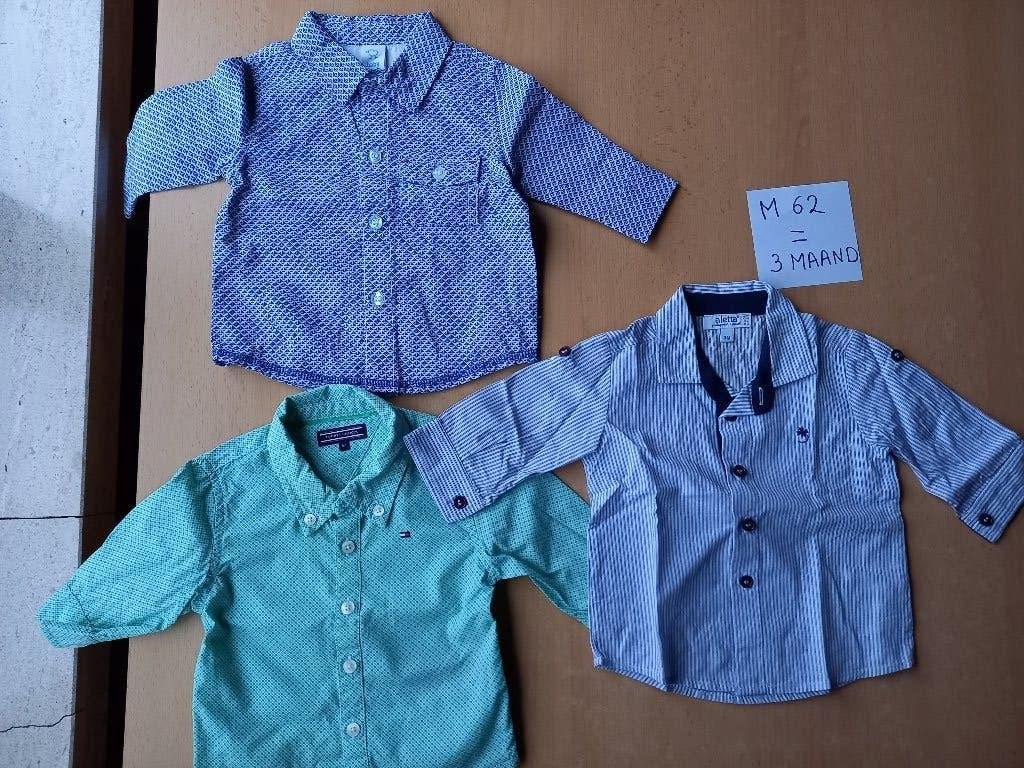 Emballage parfait état de chemises/t-shirts taille 62 garçon, Garçon, Enlèvement ou Envoi, Chemise ou Chemisier, Comme neuf