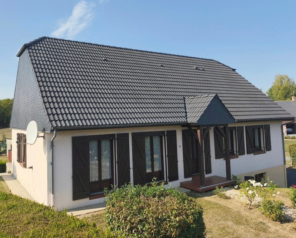 Pavillon 4 façades sur sous sol complet, France, 93 m², 4 pièces, Province de Hainaut