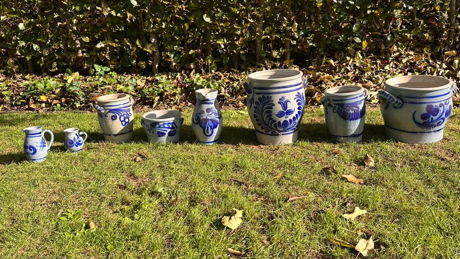 Aarden potttn, Ophalen