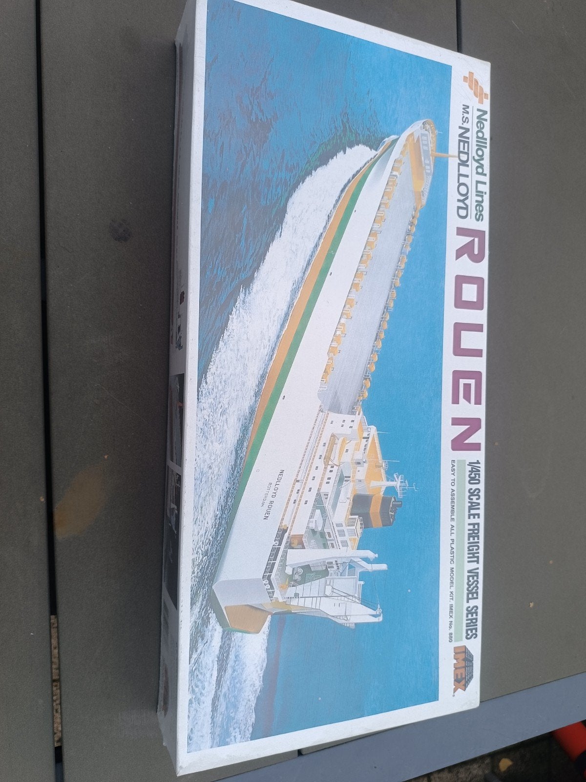 Bateau superstructure ROUEN neuf en boîte, Enlèvement