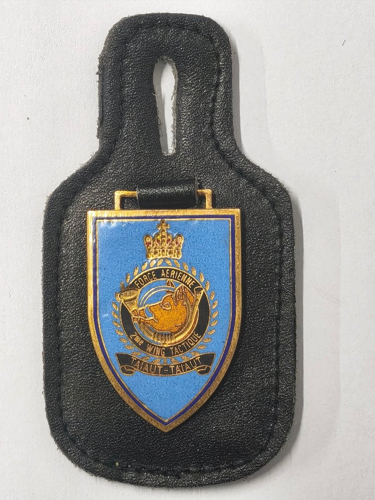 ABL borsthanger breloque 2e tactische wing, Ophalen of Verzenden, Luchtmacht, Embleem of Badge