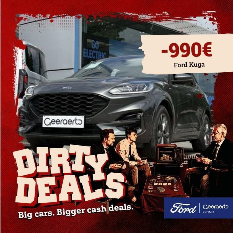 Ford Kuga EcoBoost ST-Line, Argent ou Gris, Achat, 110 kW, Entreprise