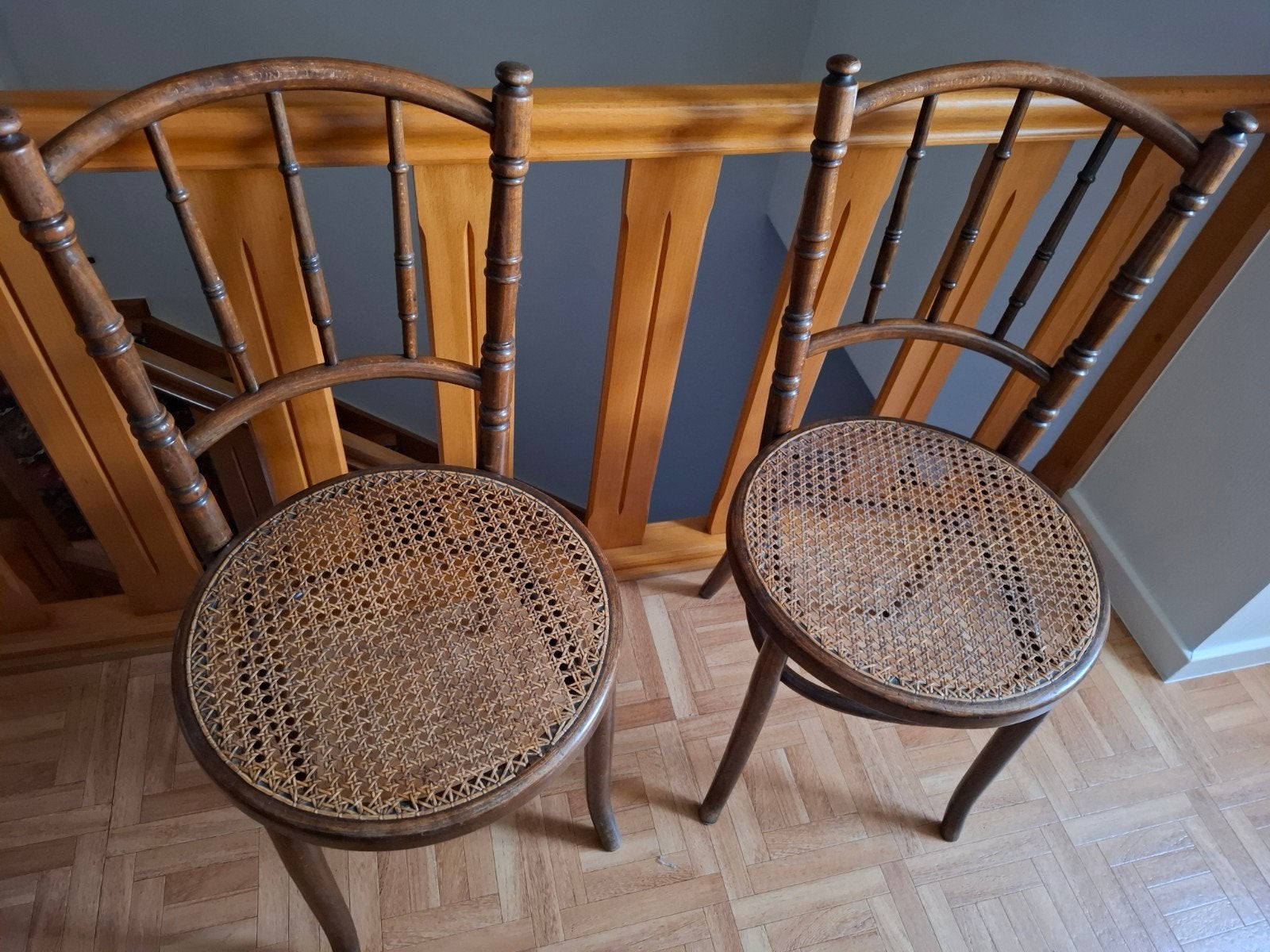 chaises en osier vintage, Enlèvement