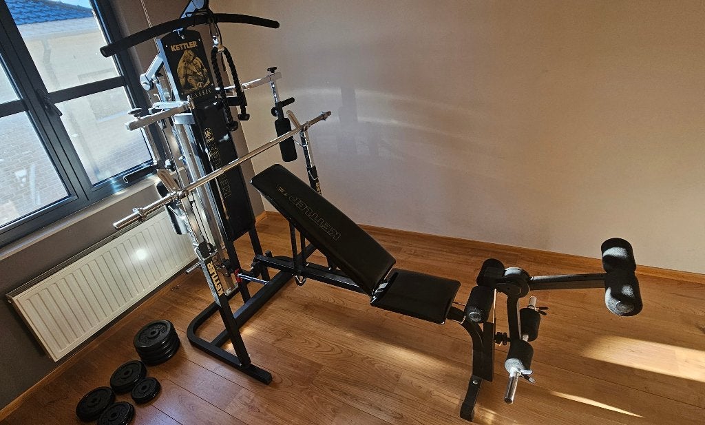 Krachtstation, Sport en Fitness, Ophalen, Armen, Krachtstation, Zo goed als nieuw