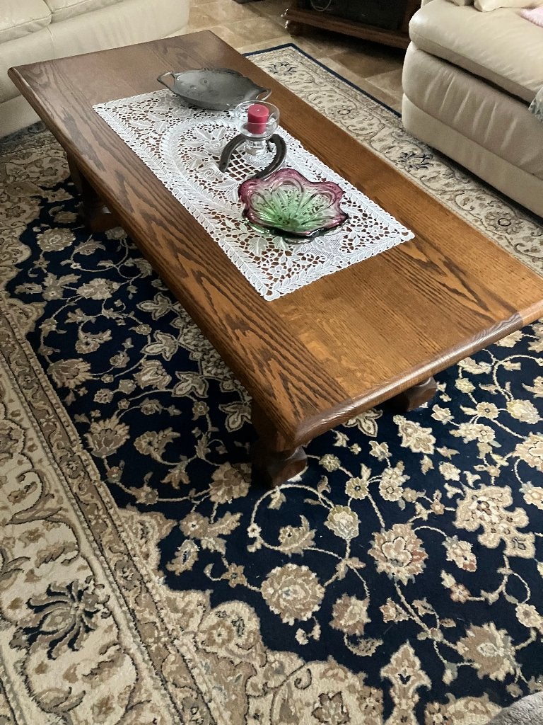Salontafel in hout, Enlèvement