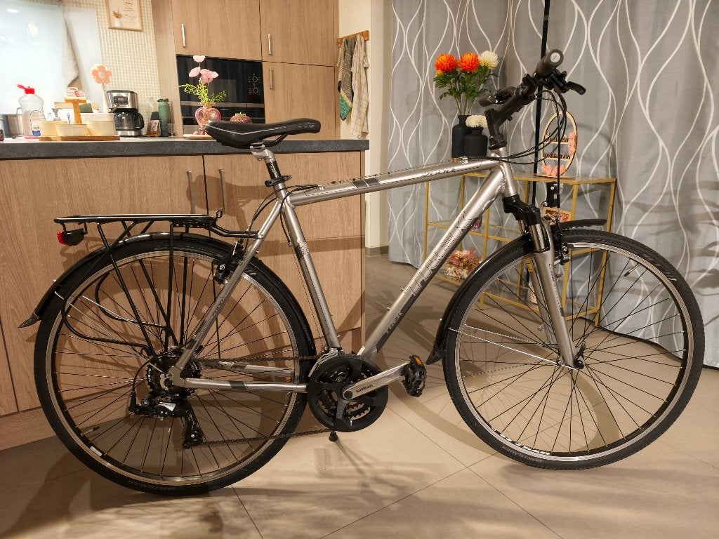 "Trek 7000" in mooie en perfecte staat., Fietsen en Brommers, Ophalen, 28 inch, Vering, Velgrem
