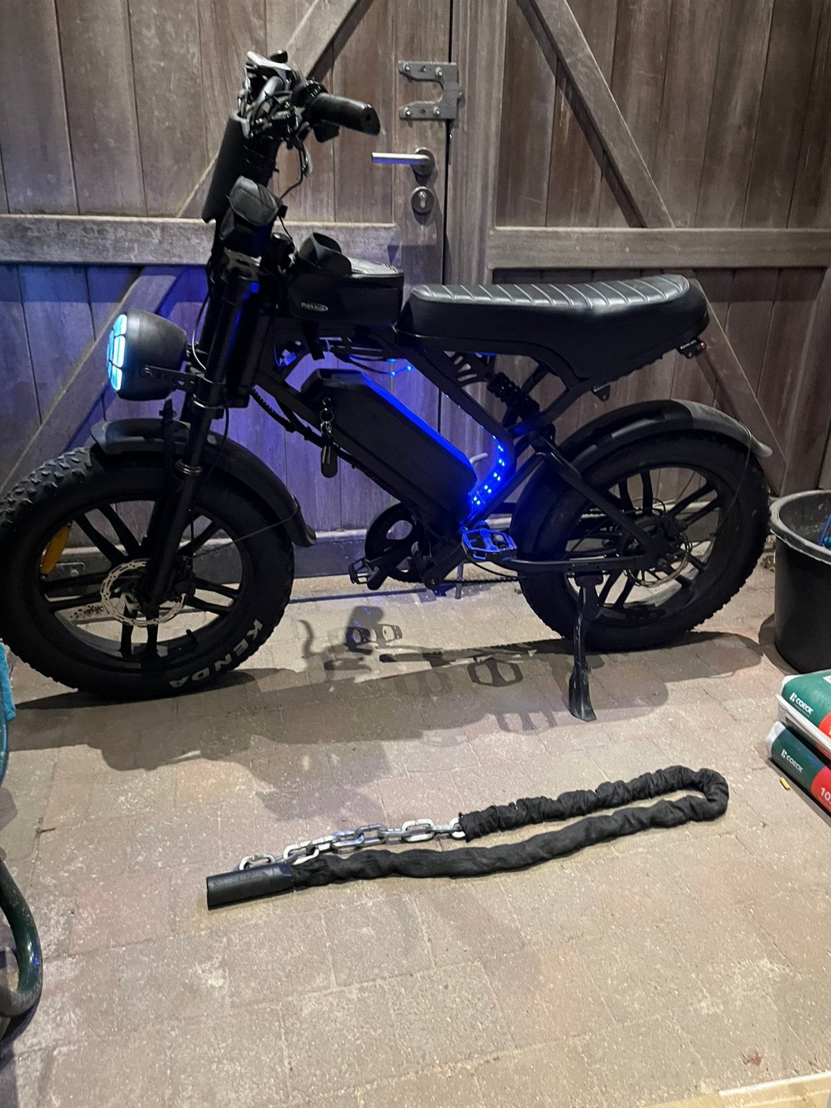 Fatbike V20 pro zie beschrijving !!!, Fietsen en Brommers, Ophalen, Zo goed als nieuw, Schijfrem
