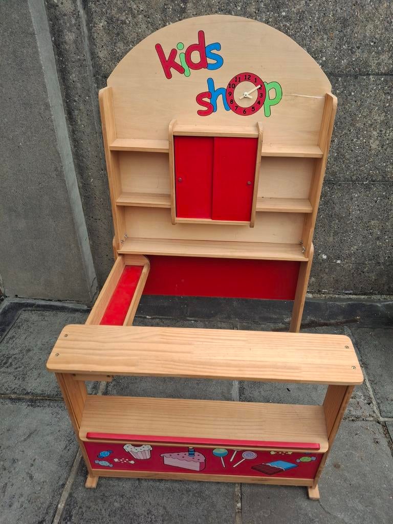 Houten speelgoedwinkeltje., Kinderen en Baby's, Ophalen