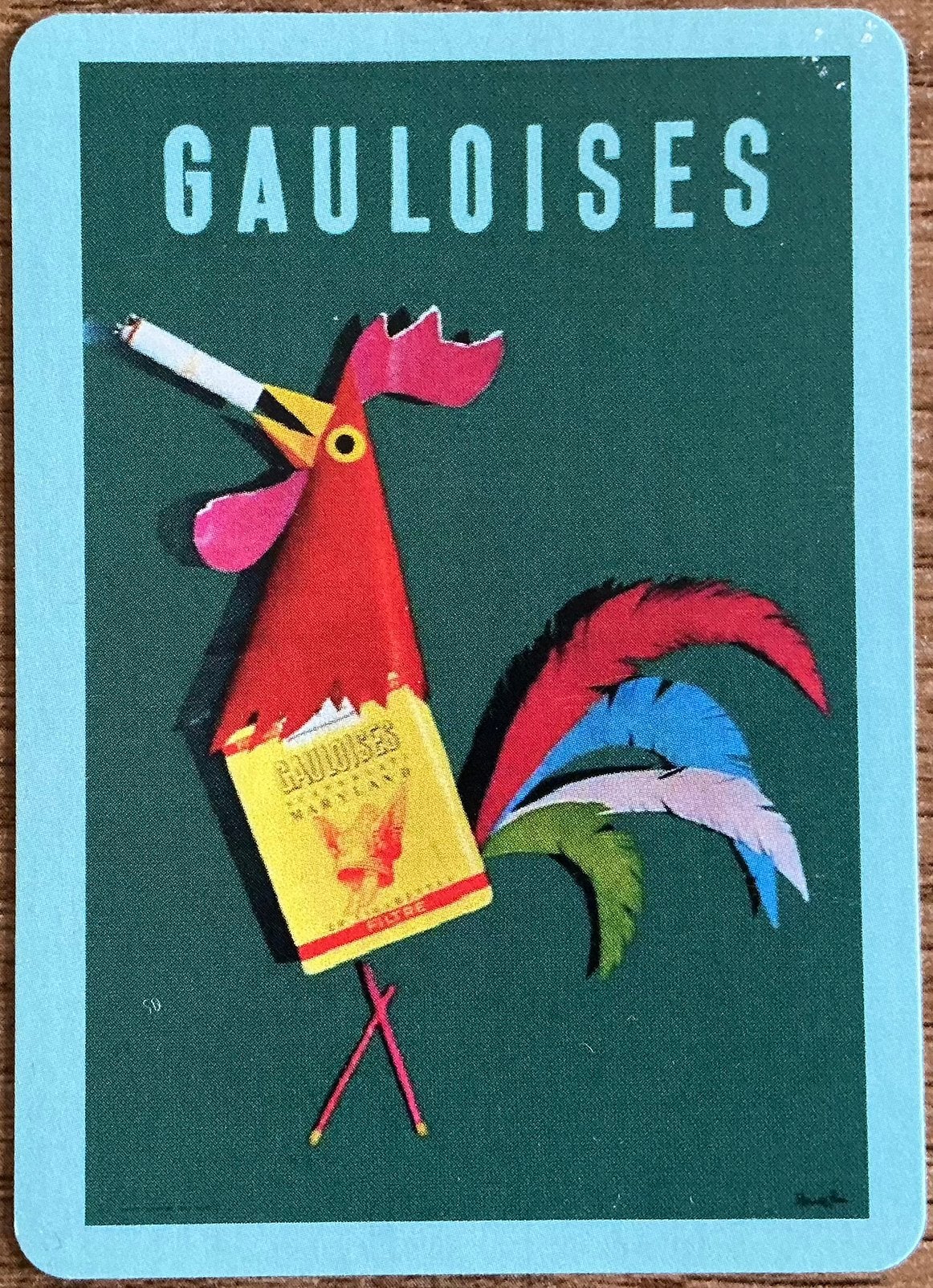 CIGARETTES GAULOISES Spok, Enlèvement ou Envoi, Comme neuf, Carte(s) à jouer