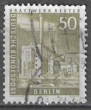 Allemagne Berlin 1956/1963 - Yvert 133 - Reuterfabriek (ST), Envoi, Affranchi