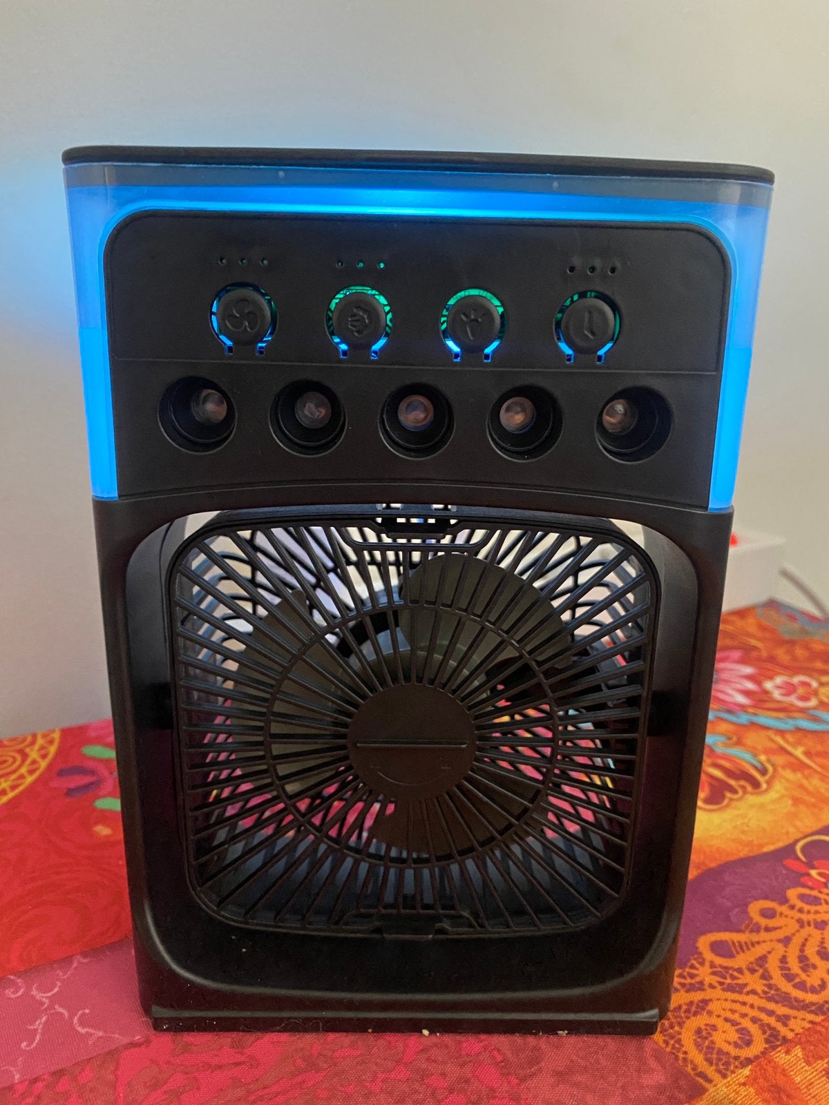 Ventilateur brumisateur de bureau ( 20cm / 13cm ), Electroménager, Ventilateurs, Enlèvement, Neuf, Ventilateur de table