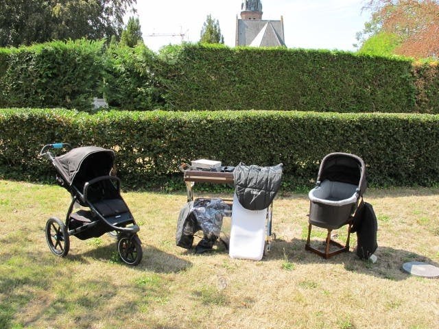 Thule Urban Glide 2 zeer uitgebreide set, Kinderen en Baby's, Gebruikt, Luchtbanden, Ophalen, Kinderwagen