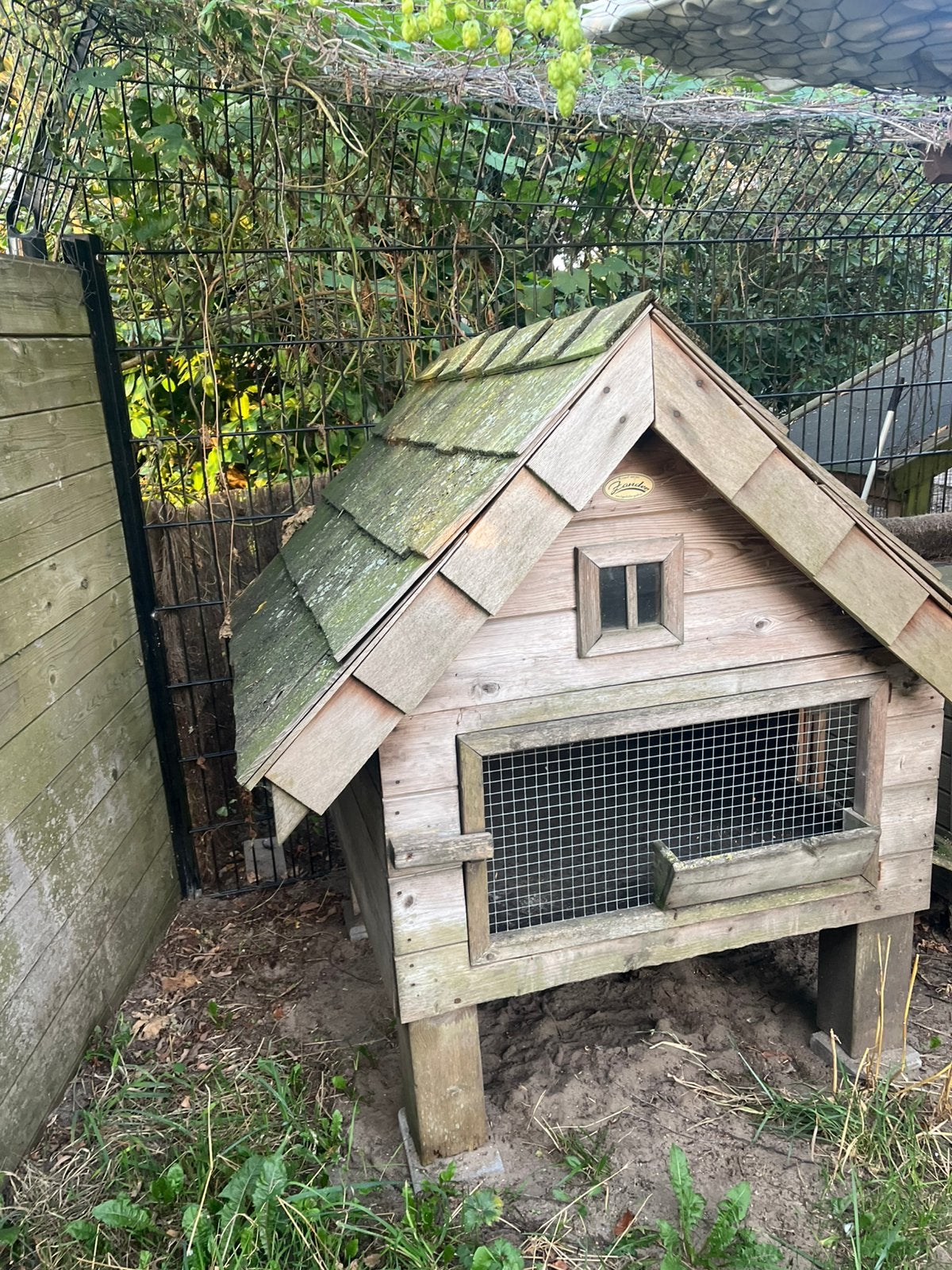 Zander konijnenhokje met extra engelse dakpannetjes, Dieren en Toebehoren
