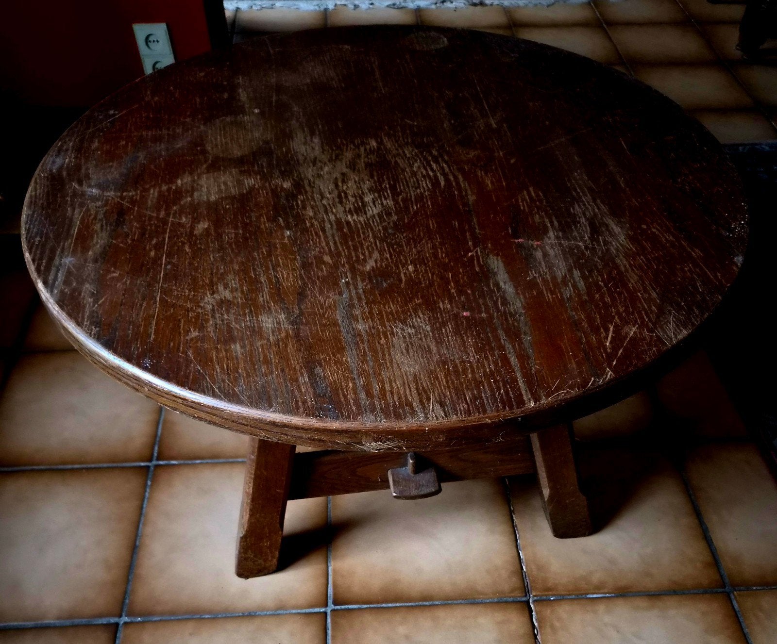 Salontafel (90cm diameter), Ophalen