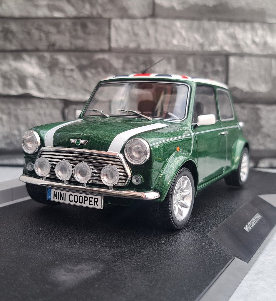 mini cooper sport British racing 1/18ème, Enlèvement ou Envoi, Solido, Voiture, Solido
