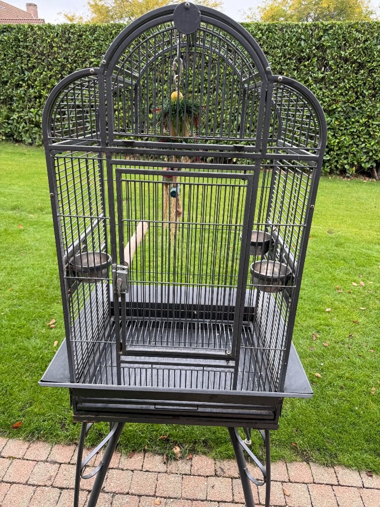 Kooien +broedblok+drinkbakjes, Dieren en Toebehoren, Ophalen, Gebruikt, Metaal, Vogelkooi