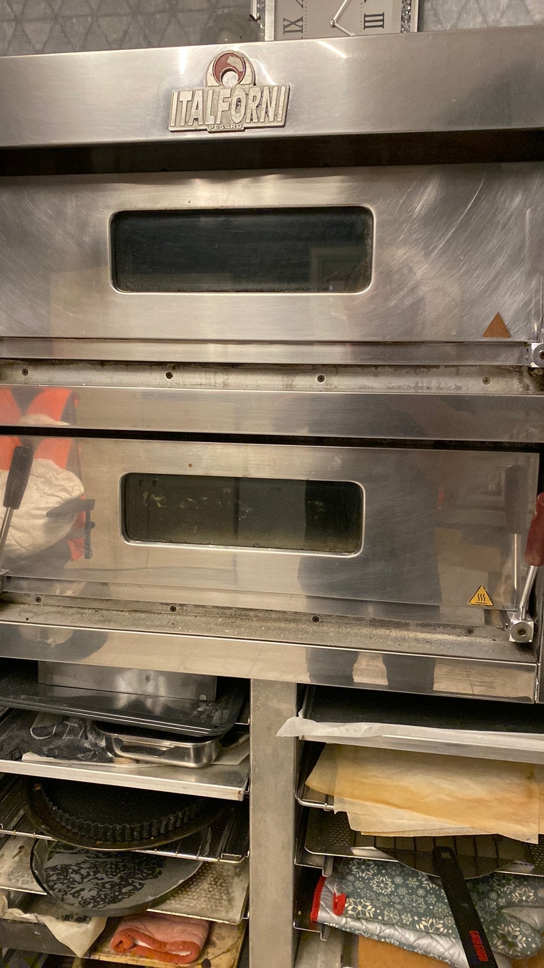 Pizza oven, Enlèvement, Comme neuf, Four