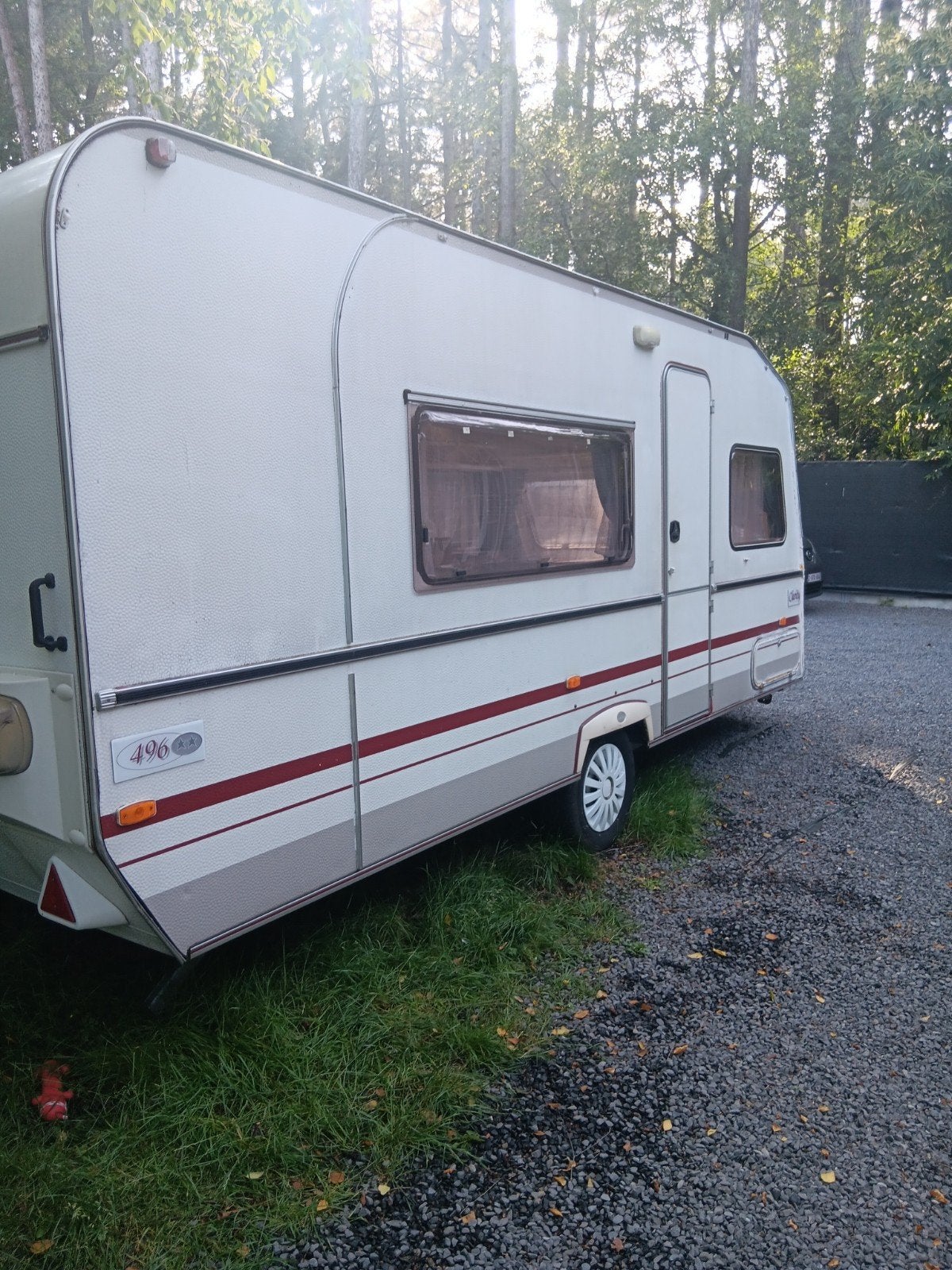 Caravan voor onderdelen/werf, Caravans en Kamperen, Caravans, Particulier, Kachel, Stapelbed